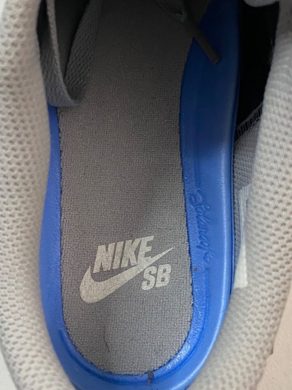 Nike SB Check Solarsoft Gray Sneakers Womens 6 Skate Shoes 921463-006 - Picture 7 of 11